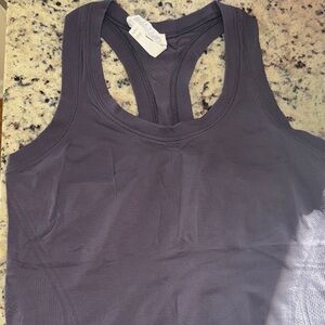 Purple Racerback Tank Top